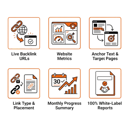 What’s Included in the White Label Link Building Reports